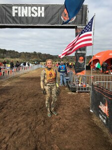 Capt. Rost places second in the World’s Toughest Mudder.