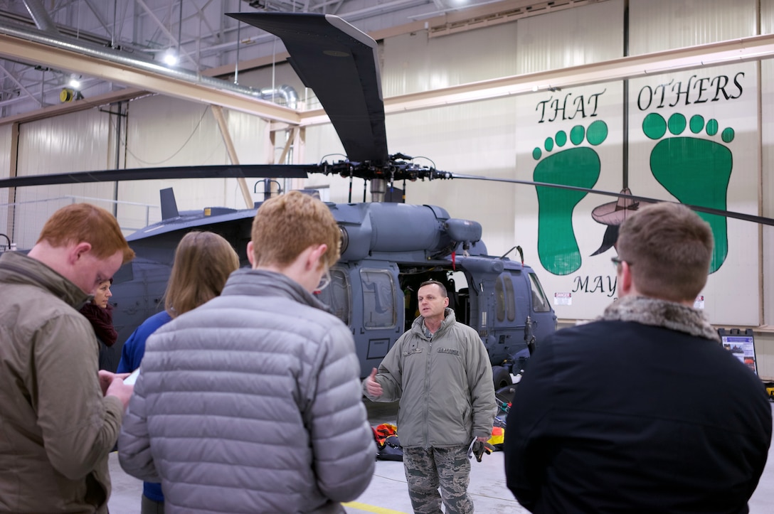 Alaska State Legislators visit 176th Wing.