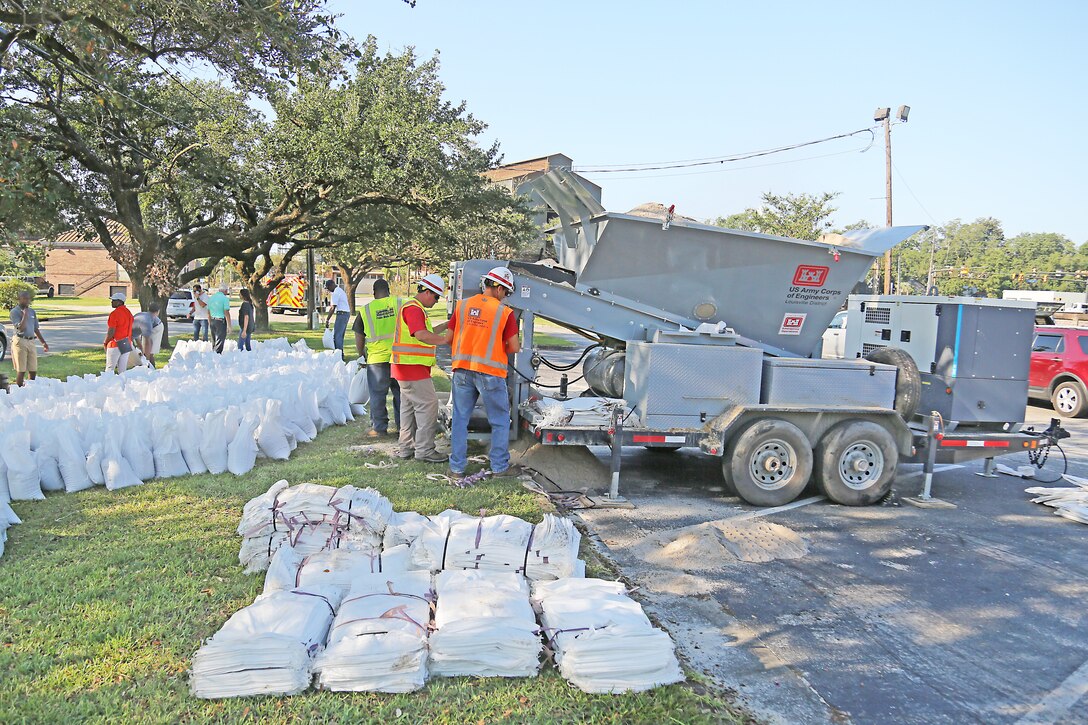 Filling Sandbags for Georgetown County