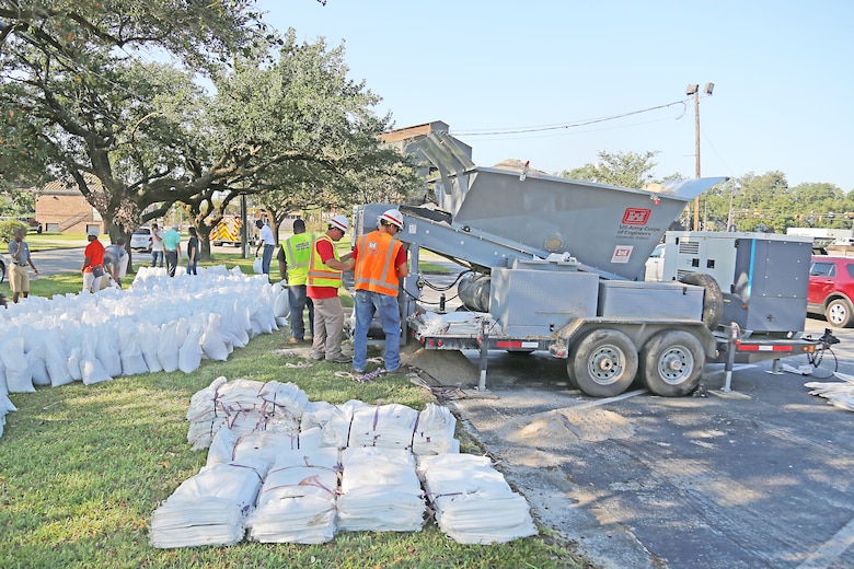 Filling Sandbags for Georgetown County