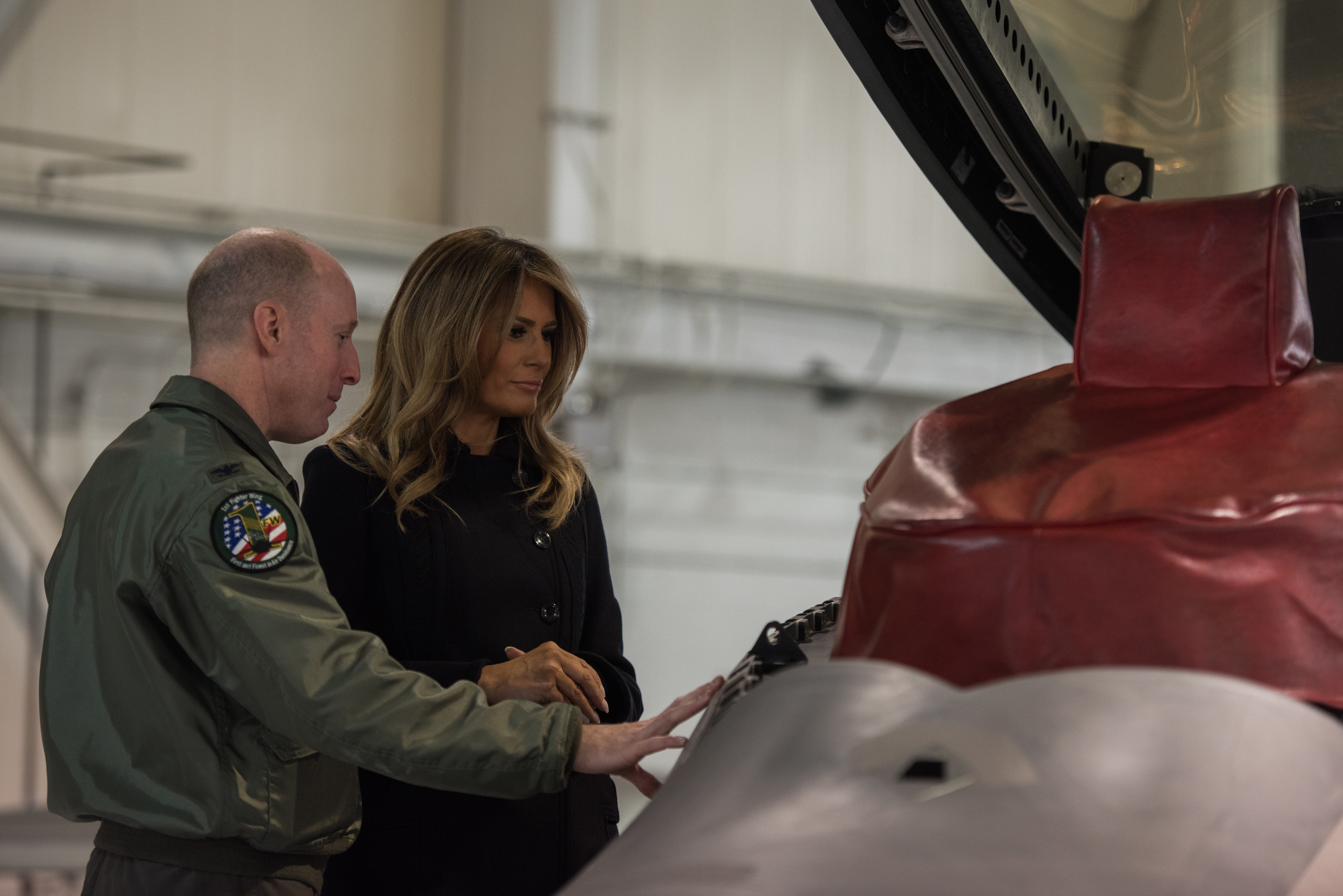 FLOTUS visits JBLE