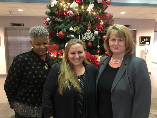Three U.S. Army Engineering and Support Center, Huntsville employees, Marsha Jackson with Engineering Directorate, Tara Clark with Ordnance and Explosives Directorate, and Lisa Hendrix with Contracting Directorate, have been selected to participate in the U.S. Army Corps of Engineers’ 2019 Special Projects and Professional Development program. They will each work at Headquarters USACE in Washington D.C., for 120 days.