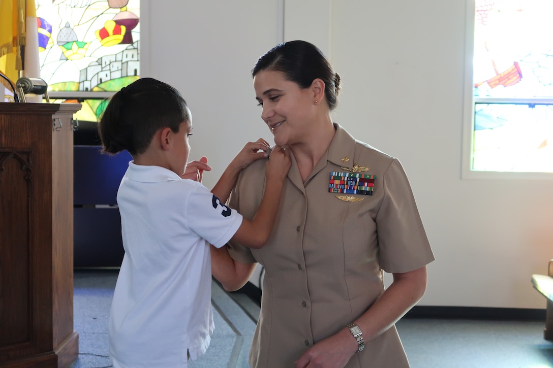 San Diego’s military liaison officer promoted to Lieutenant Commander