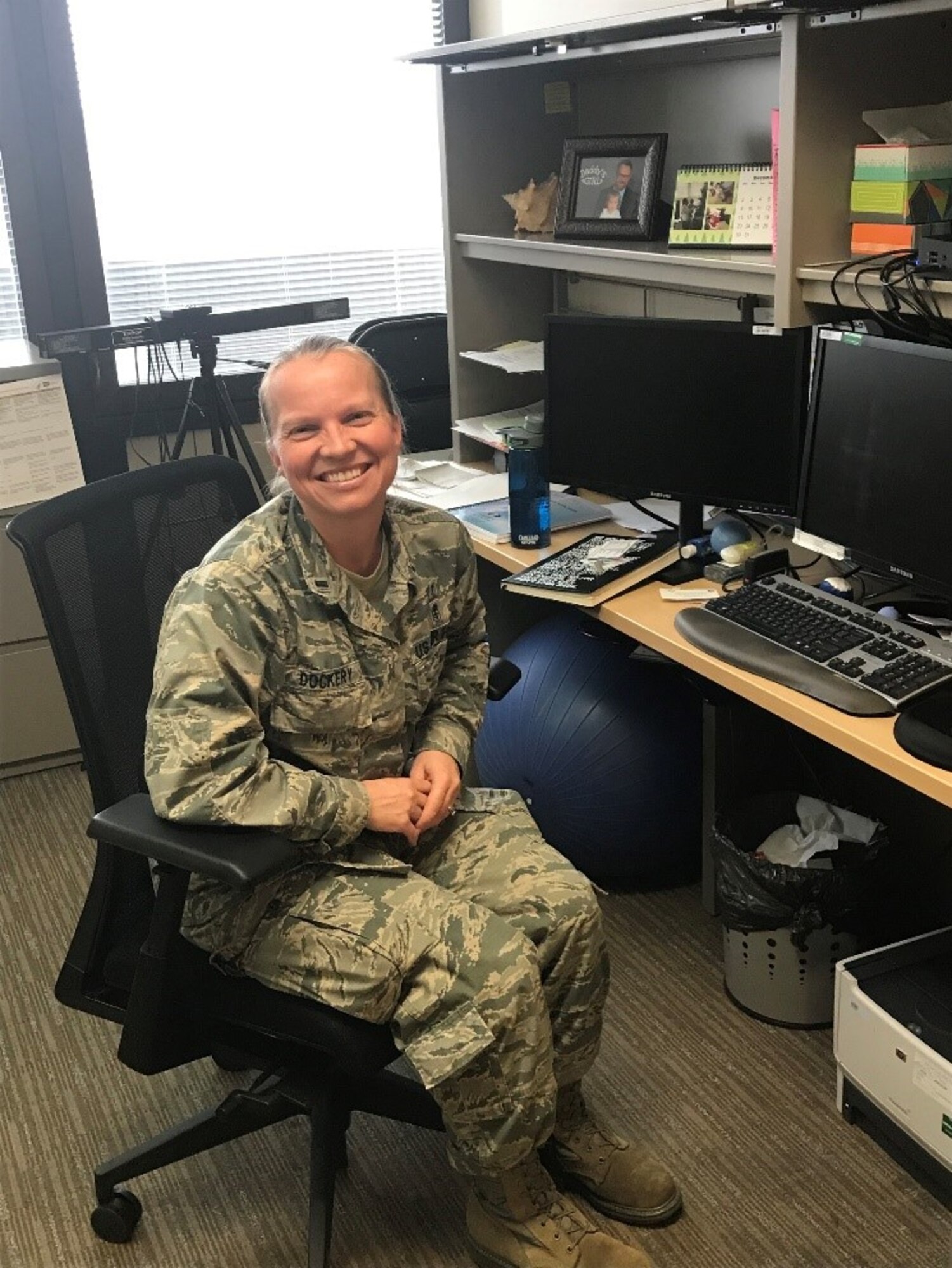 1st Lt. Danielle Dockery is a licensed clinical social worker with the 88th Medical Group’s Intensive Outpatient Program. (Courtesy photo)