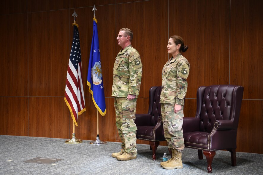 Lt. Col. Katherina Donovan assumed command of the 919th Special Operations Mission Support Group in a ceremony held at Duke Field, Fla. Dec. 2, 2018.