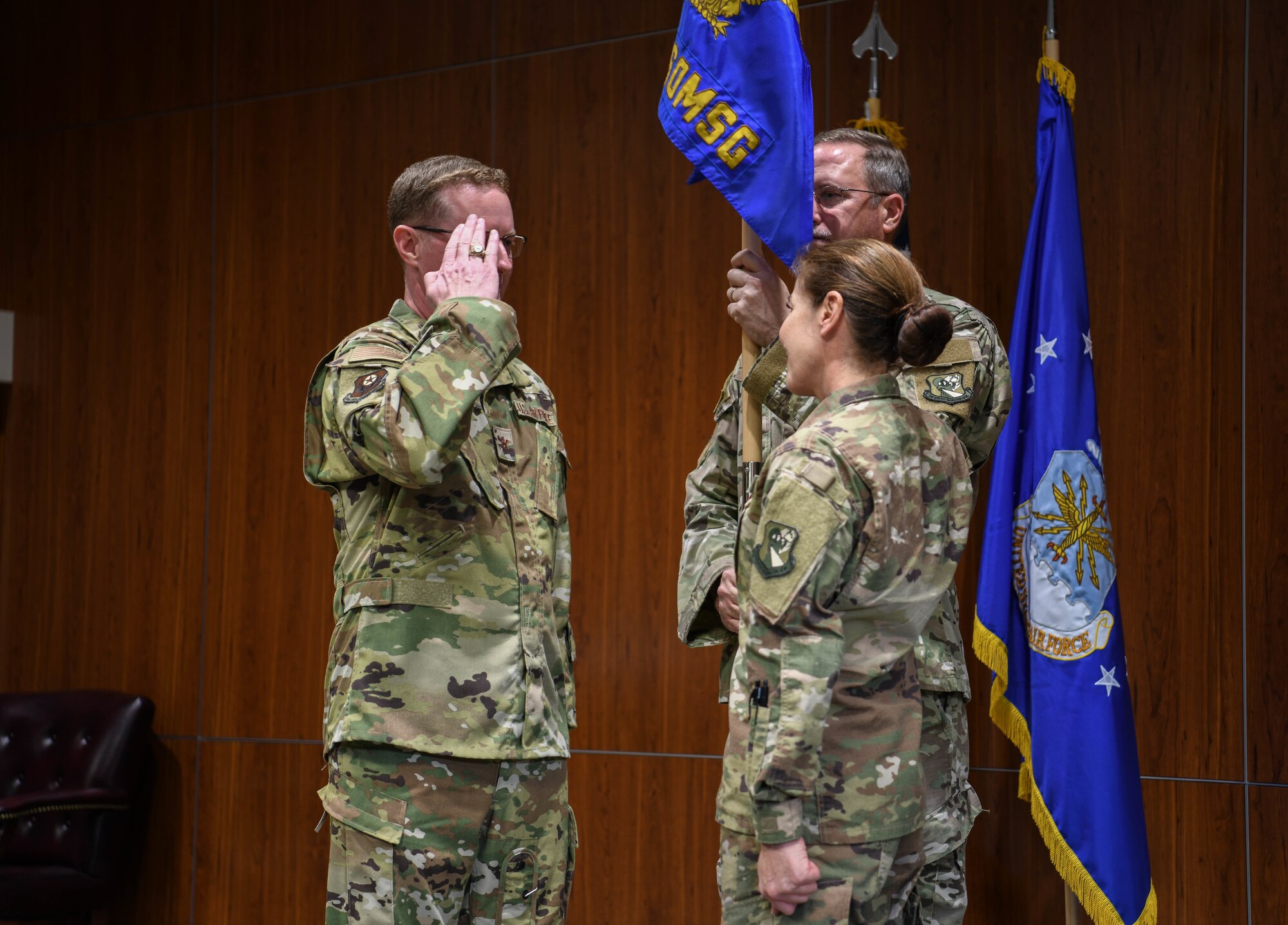 Lt. Col. Katherina Donovan assumed command of the 919th Special Operations Mission Support Group in a ceremony held at Duke Field, Fla. Dec. 2, 2018.