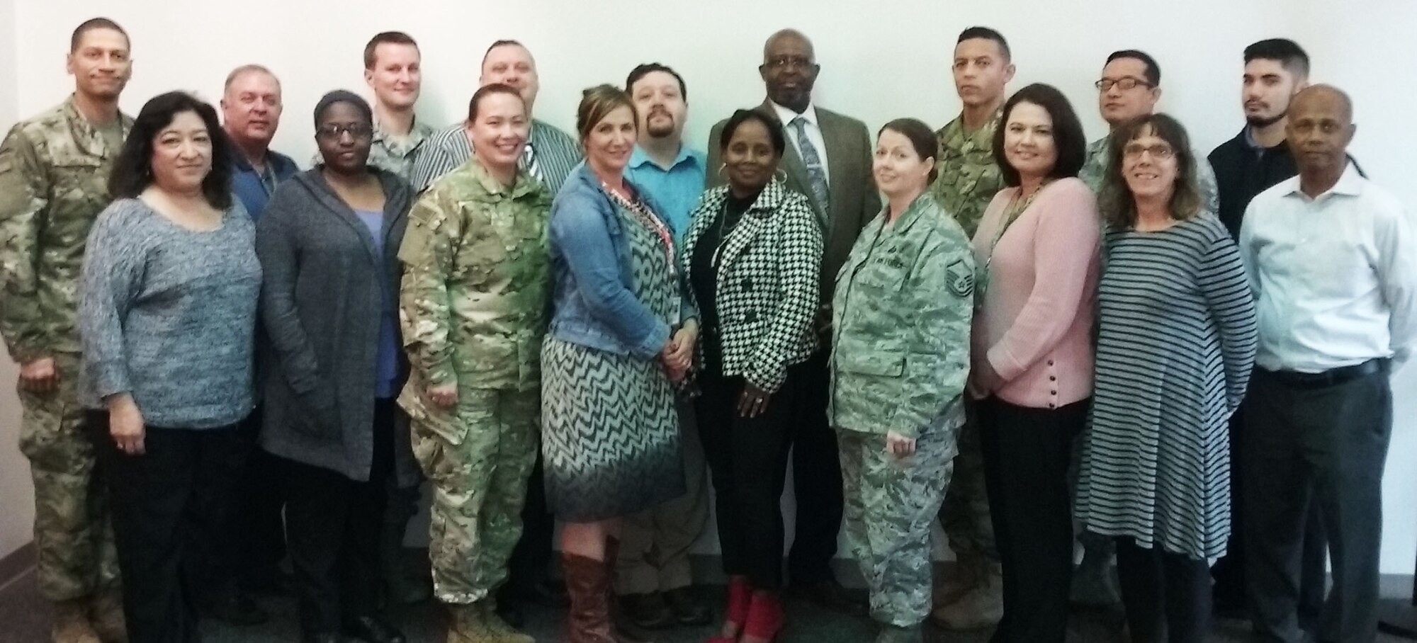 AFIMSC's Financial Operations team provided immediate and continuous support to people at Tyndall Air Force Base impacted by Hurricane Michael. (U.S. Air Force photo by Ed Shannon)