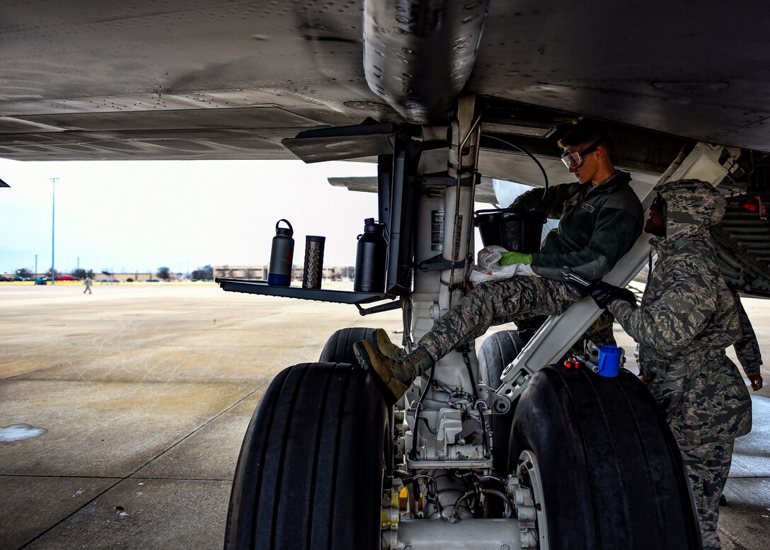 Sheppard Airman in Training work hard day to day.