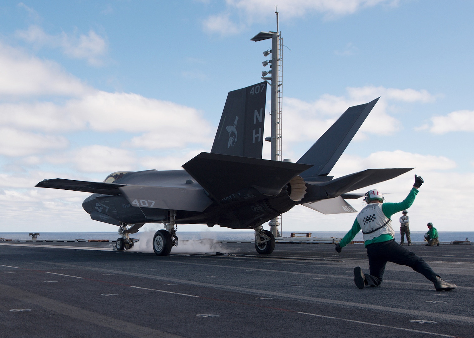 VFA-147 Completes Carrier Qualifications, Fully Certified Safe-for-Flight in F-35C