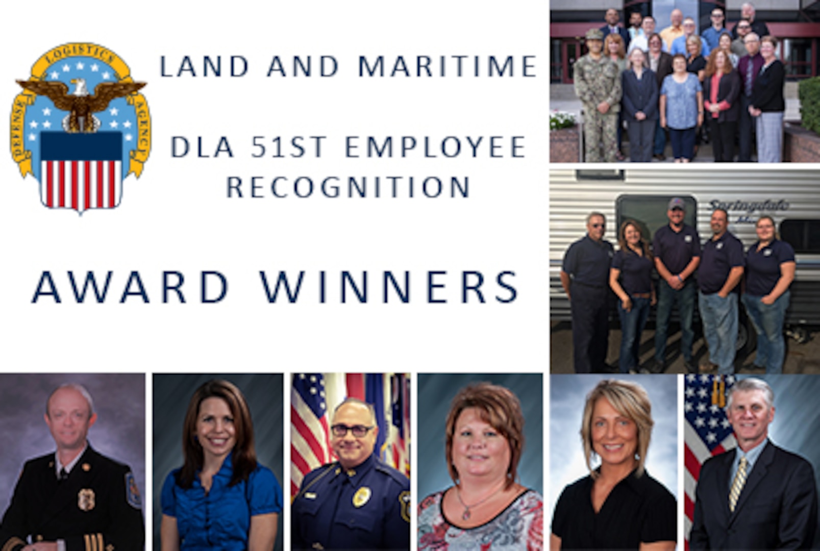 DLA 51st Employee Recognition Award Winners