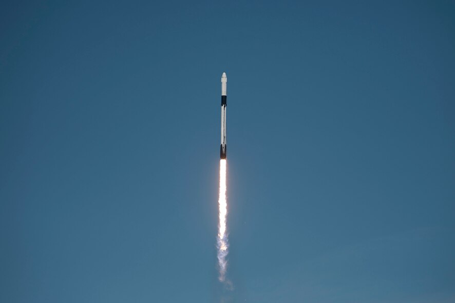 SpaceX's Falcon 9 rocket CRS-16 lifts off