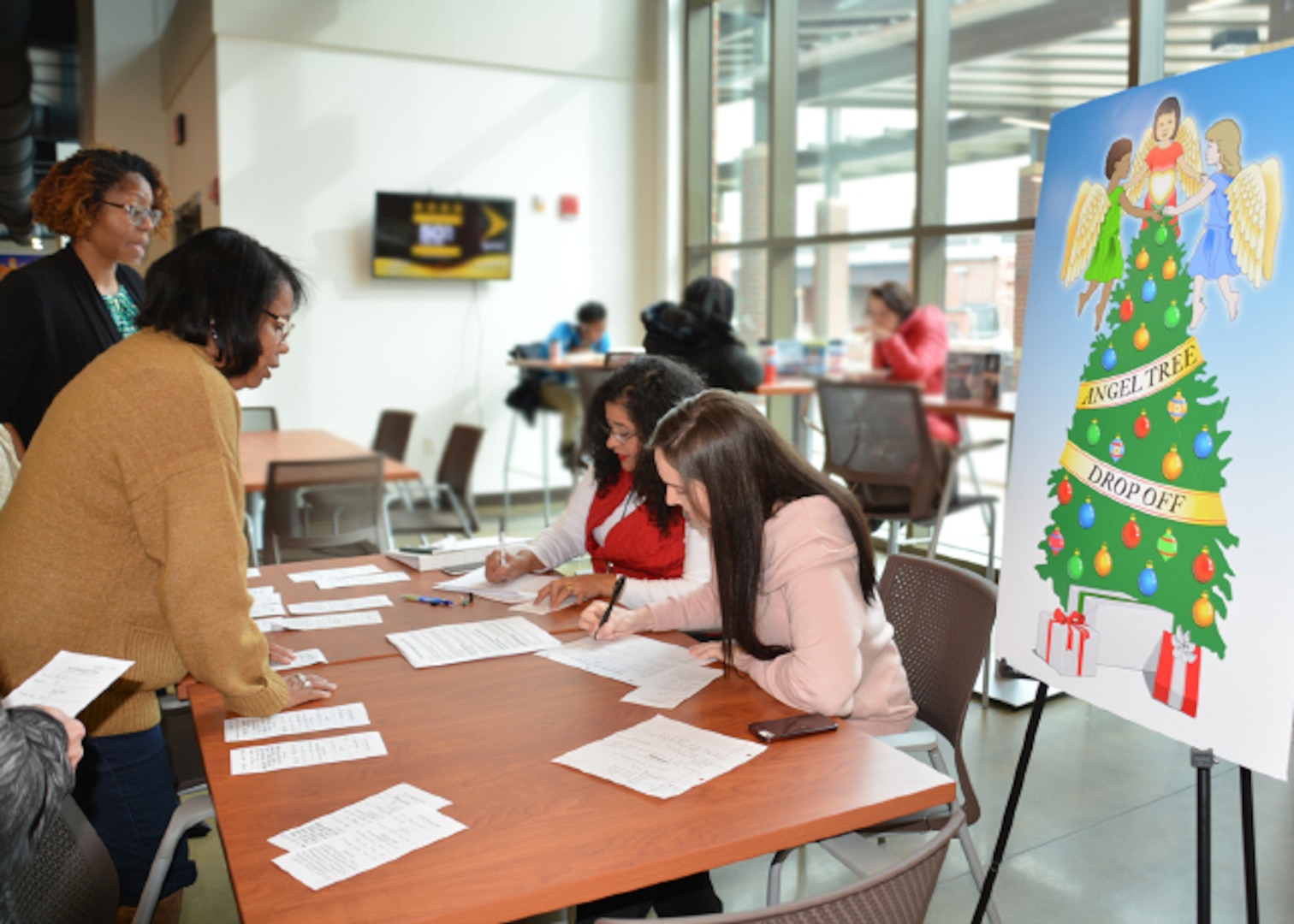 Angels among us donate to children in need