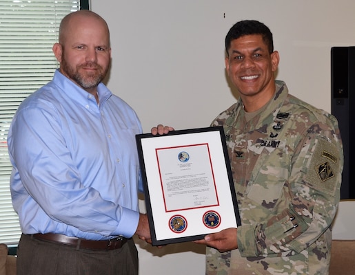 Division recognizes Chance as Employee of Quarter
