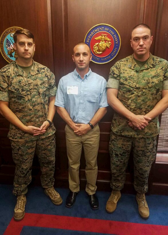 Recruiting Sub Station Myrtle Beach poolee Michael Campofiori explains what he had to overcome to be given a chance to go to Marine Corps Recruit Training Depot Parris Island for the chance to become a U.S. Marine. Campofiori, from Brick Township, N.J., has been wanting to become a Marine ever since he was a child, but at the age of 11, he was diagnosed with Leukemia, a medical condition that threatened not only his possibility of joining the Marine Corps, but his life.