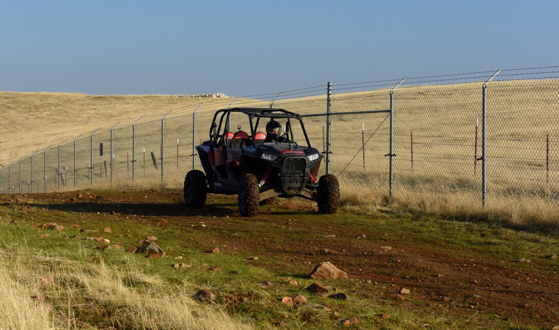 Perimeter Patrols: 9th SFS provides base security on UTVs