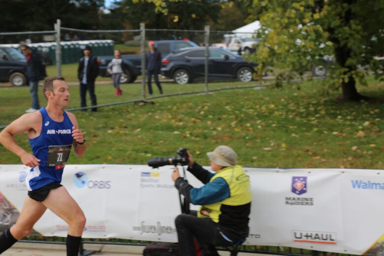 Air Force Fellow represents branch in Armed Forces Marathon Championships