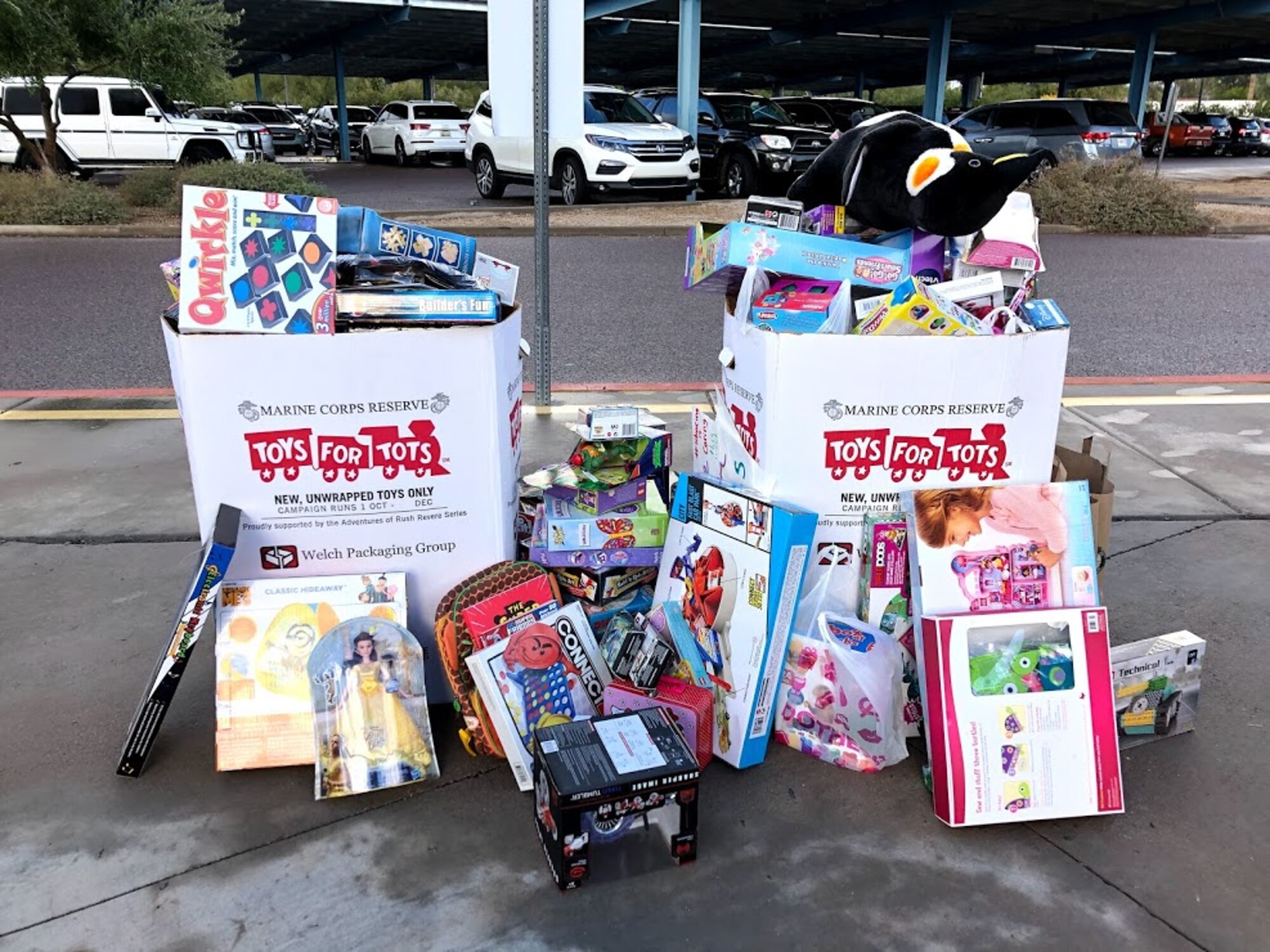 Toys For Tots Delivers Holiday Cheer