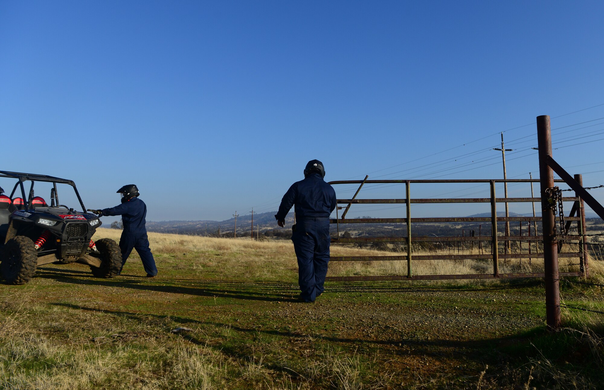 Perimeter Patrols: 9th SFS provides base security on UTVs