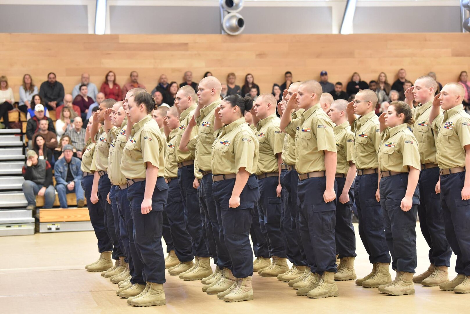 The West Virginia National Guard’s Mountaineer ChalleNGe Academy graduated 173 cadets as a part of Class 51 on Dec. 14, 2018, the largest graduating class in MCA history.
