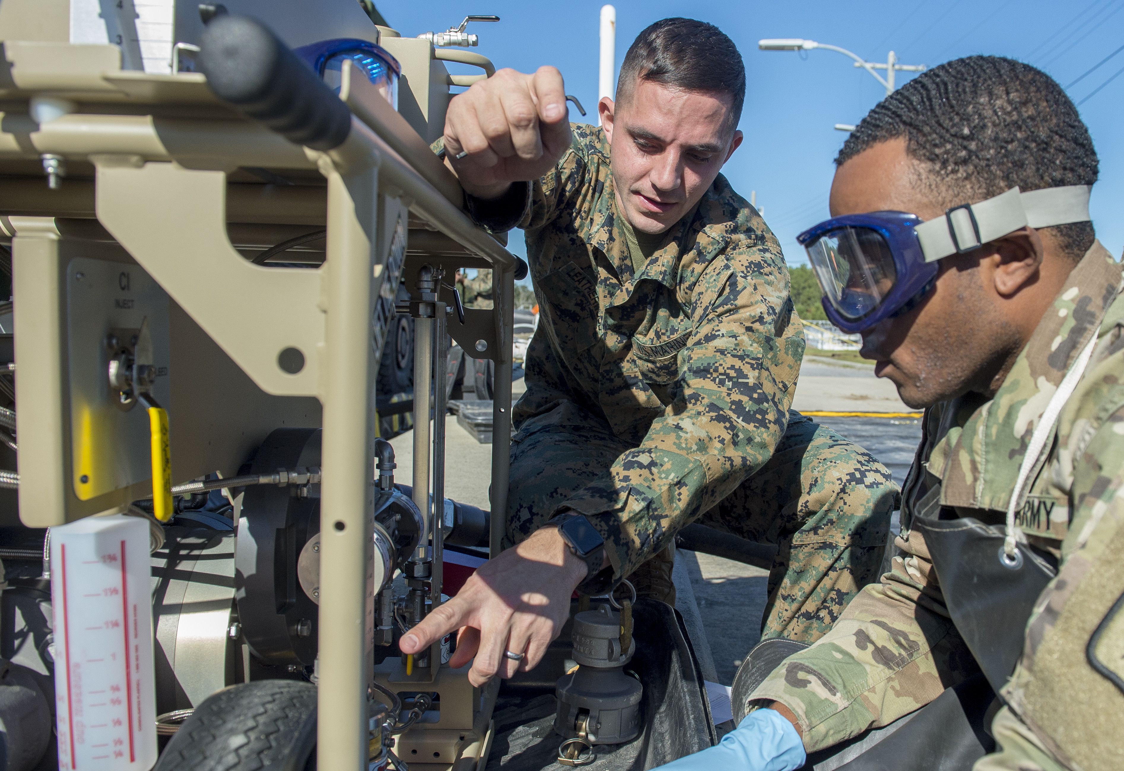 Marines test system to expand fuel capabilities > Joint Base Charleston ...