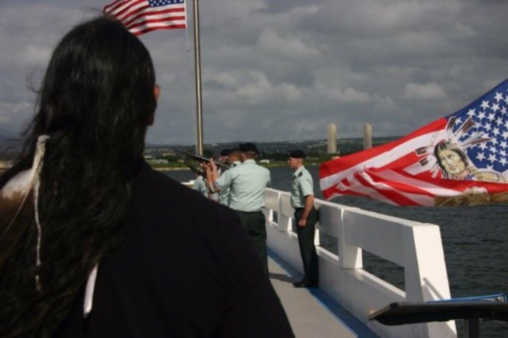 photo of Ashes Ceremony Pearl Harbor, Hawaii 2005