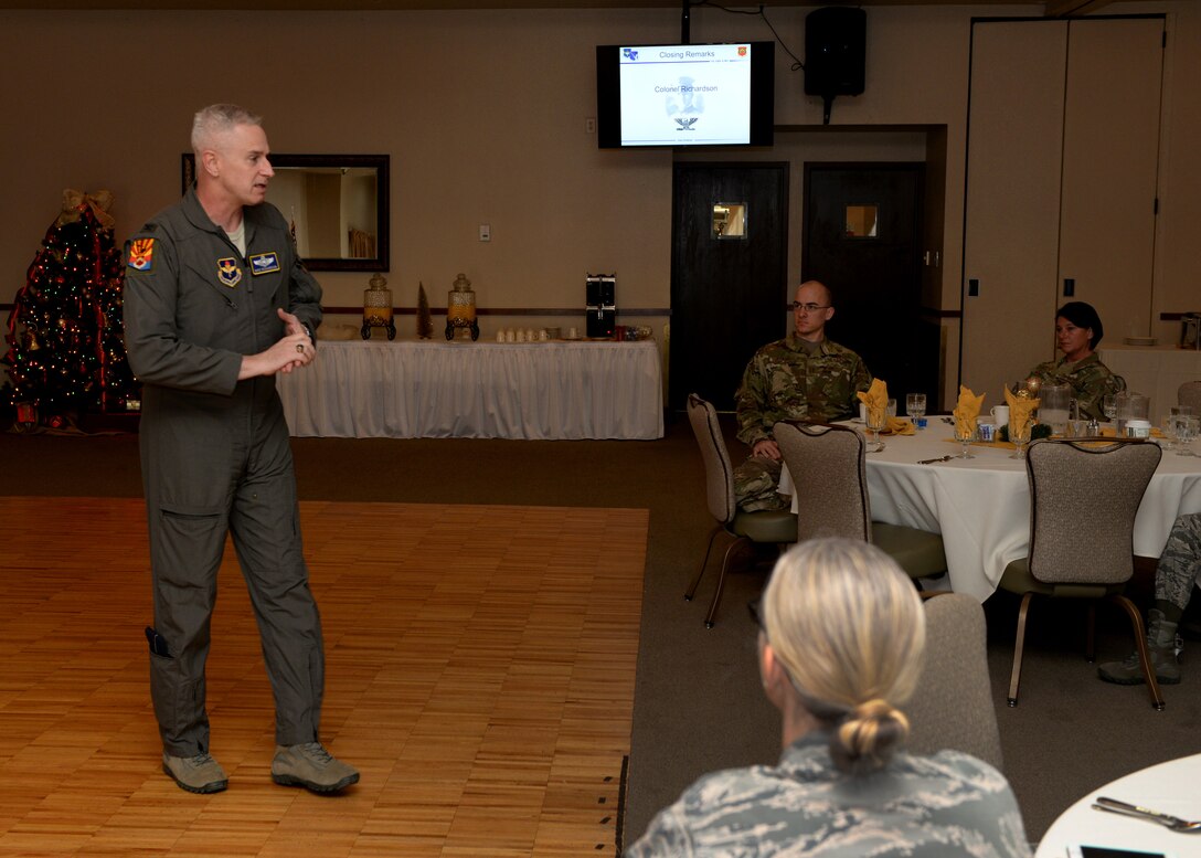Luke AFB Recognizes 12 Honor Guardsmen