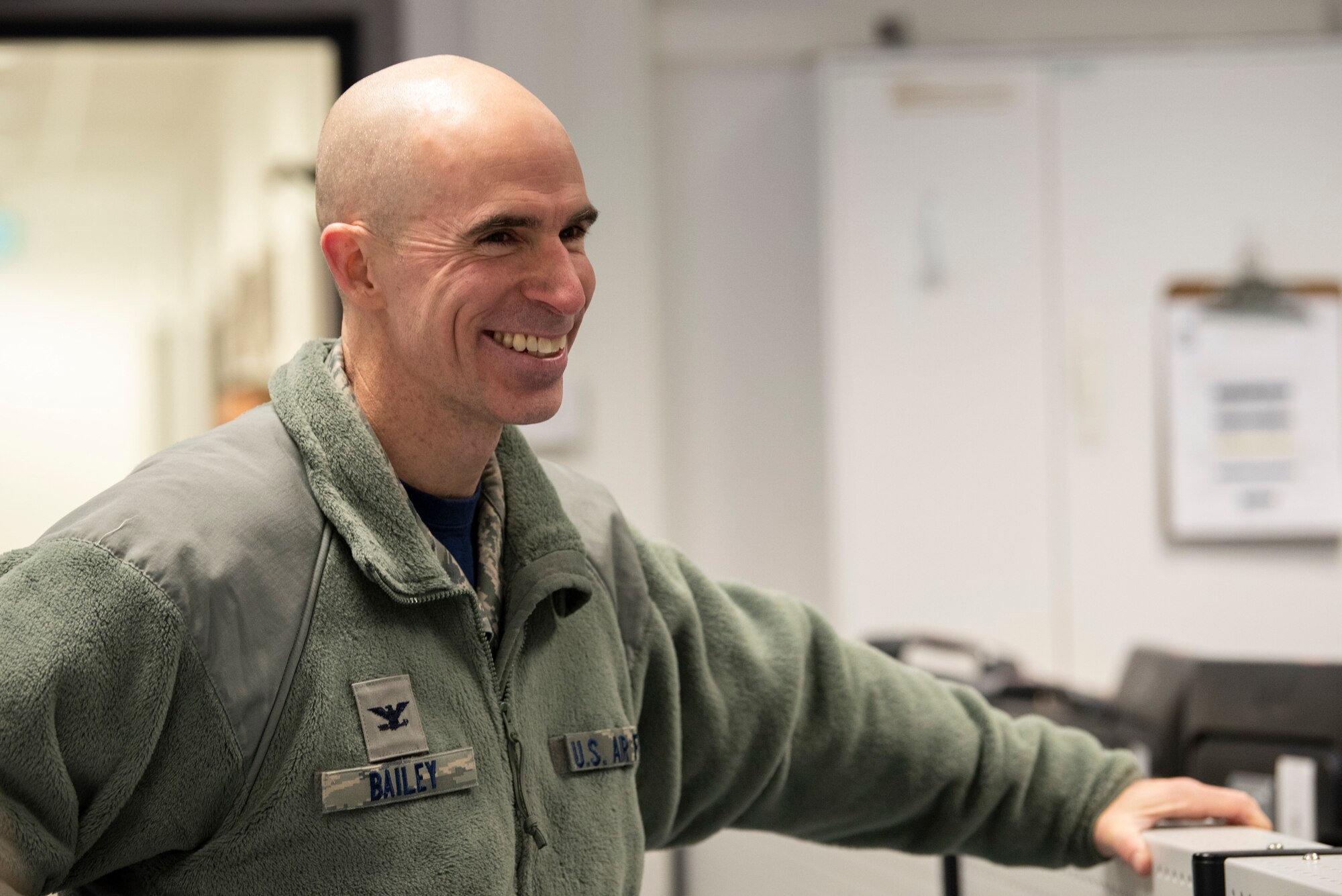 52nd Fighter Wing commander visits Buechel Air Base