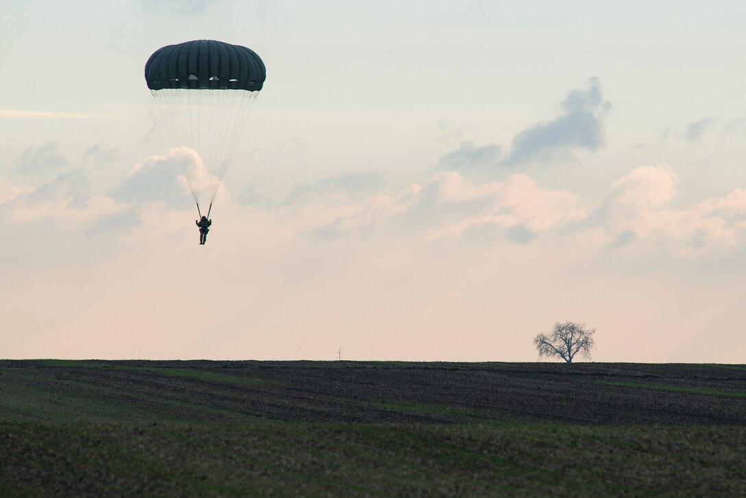 Santa and his helpers, along with members of the U.S. Air Force, U.S. Army, and seven partner nations conducted static-line and military freefall jumps for Operation Toy Drop 2018, over Alzey Drop Zone, Germany Dec. 11-13, 2018.