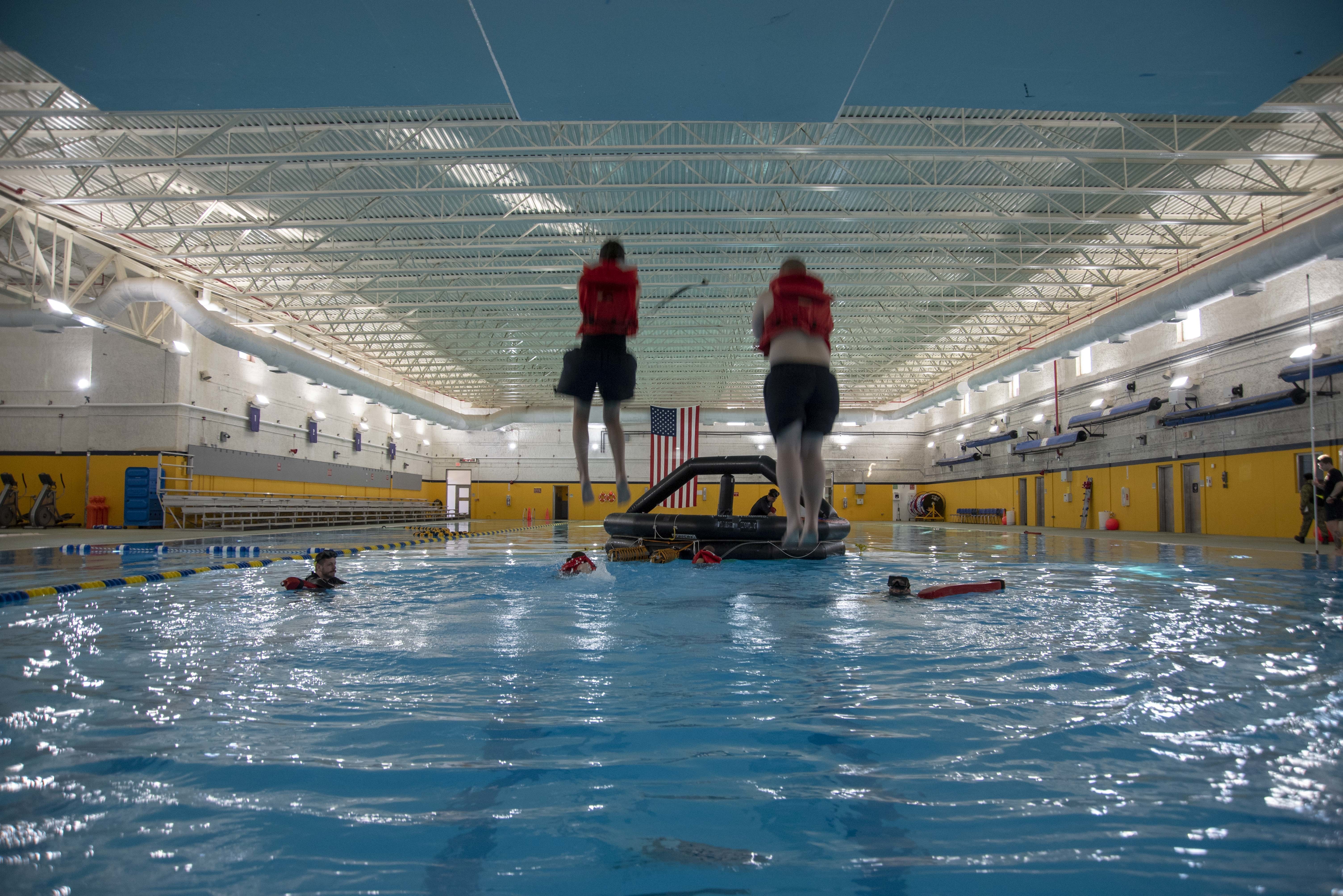 Navy boot 2024 camp swim requirements
