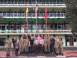 Washington National Guard and Malaysian Army Group Photo at Buloh Camp, Malaysia on Dec. 5, 2018.