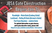 Throughout Joint Base San Antonio, installation entry control points, otherwise known as the base gates, will undergo multiple construction projects starting January 2018. These necessary construction projects will enhance force protection capability across JBSA, and when complete, will enhance the safety and security of the workforce, family and visitors.