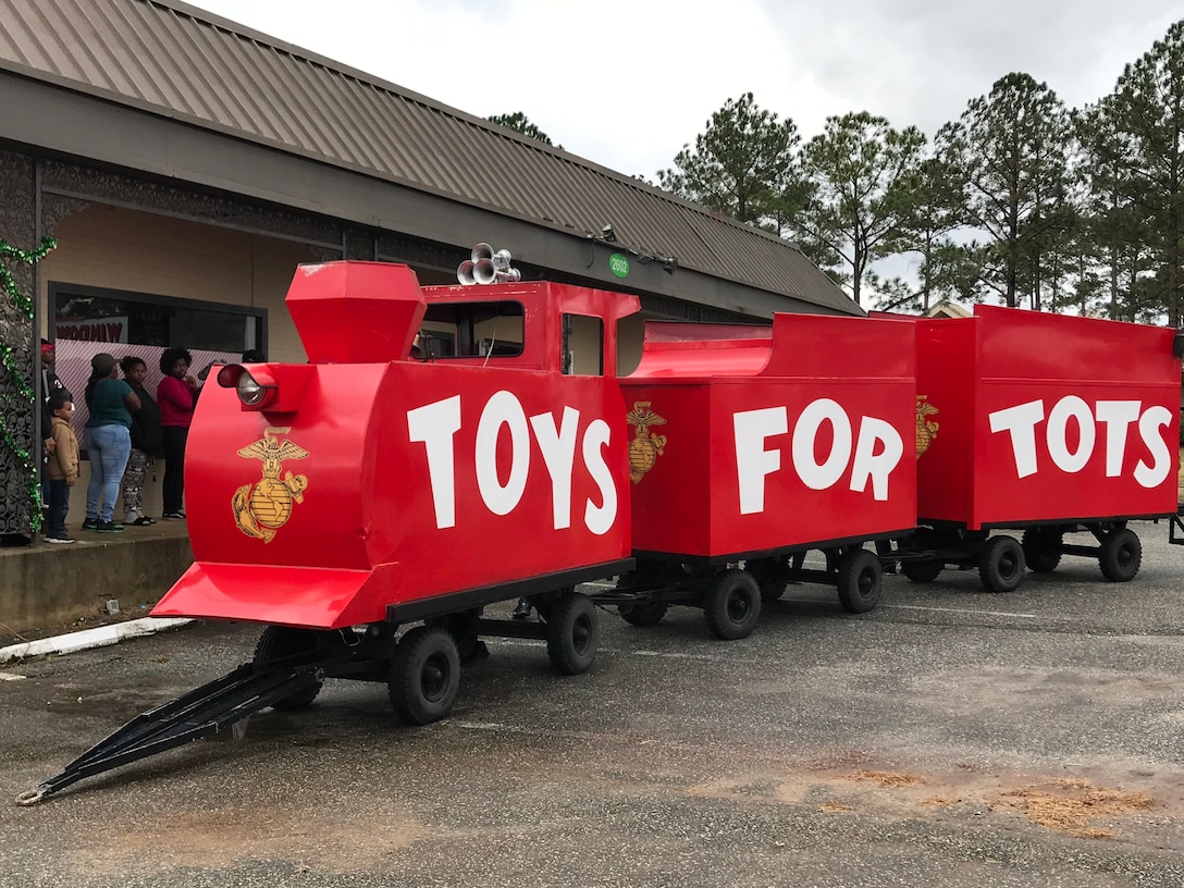 Toys For Tots Meets Goal Distributes