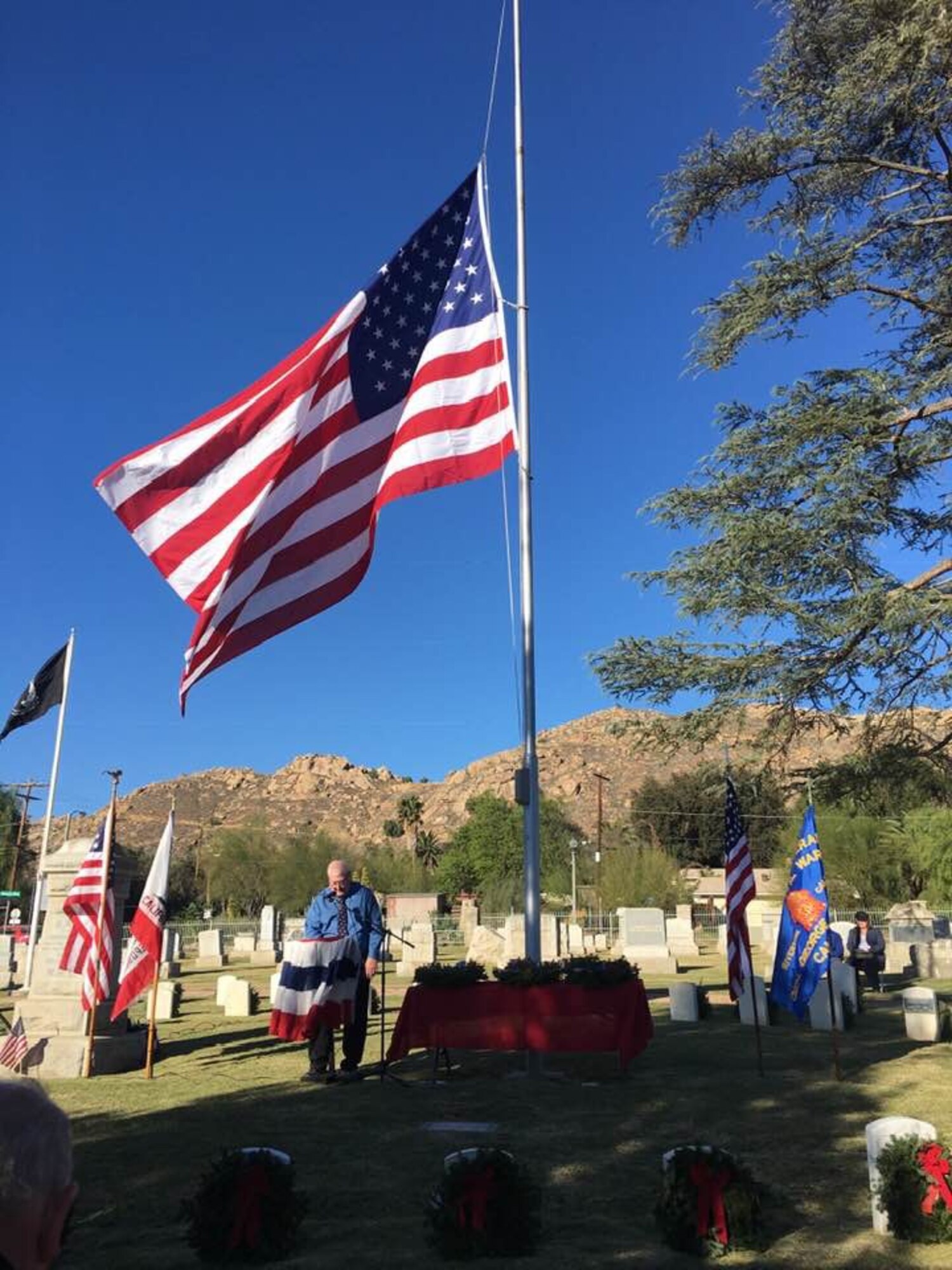 Team March Participates in Wreaths Across America