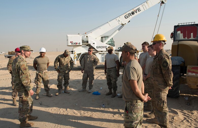 AFCENT command chief praises Airmen at GSUs