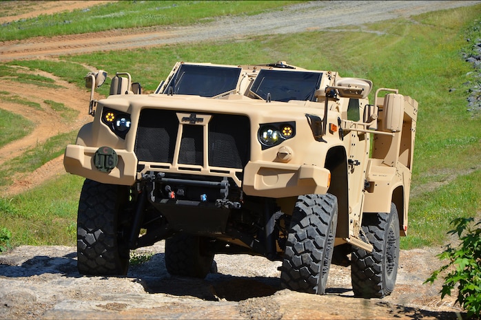Marine Corps is rolling forward with fielding new JLTV