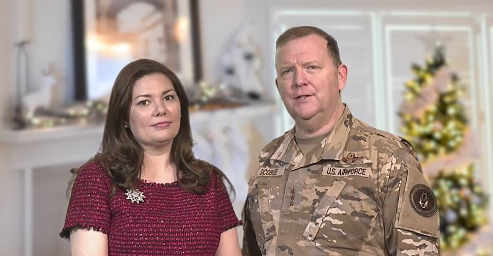Lt. Gen. Rich Scobee and his wife Janis send their warmest holiday greetings from their family to yours... HAPPY HOLIDAYS!