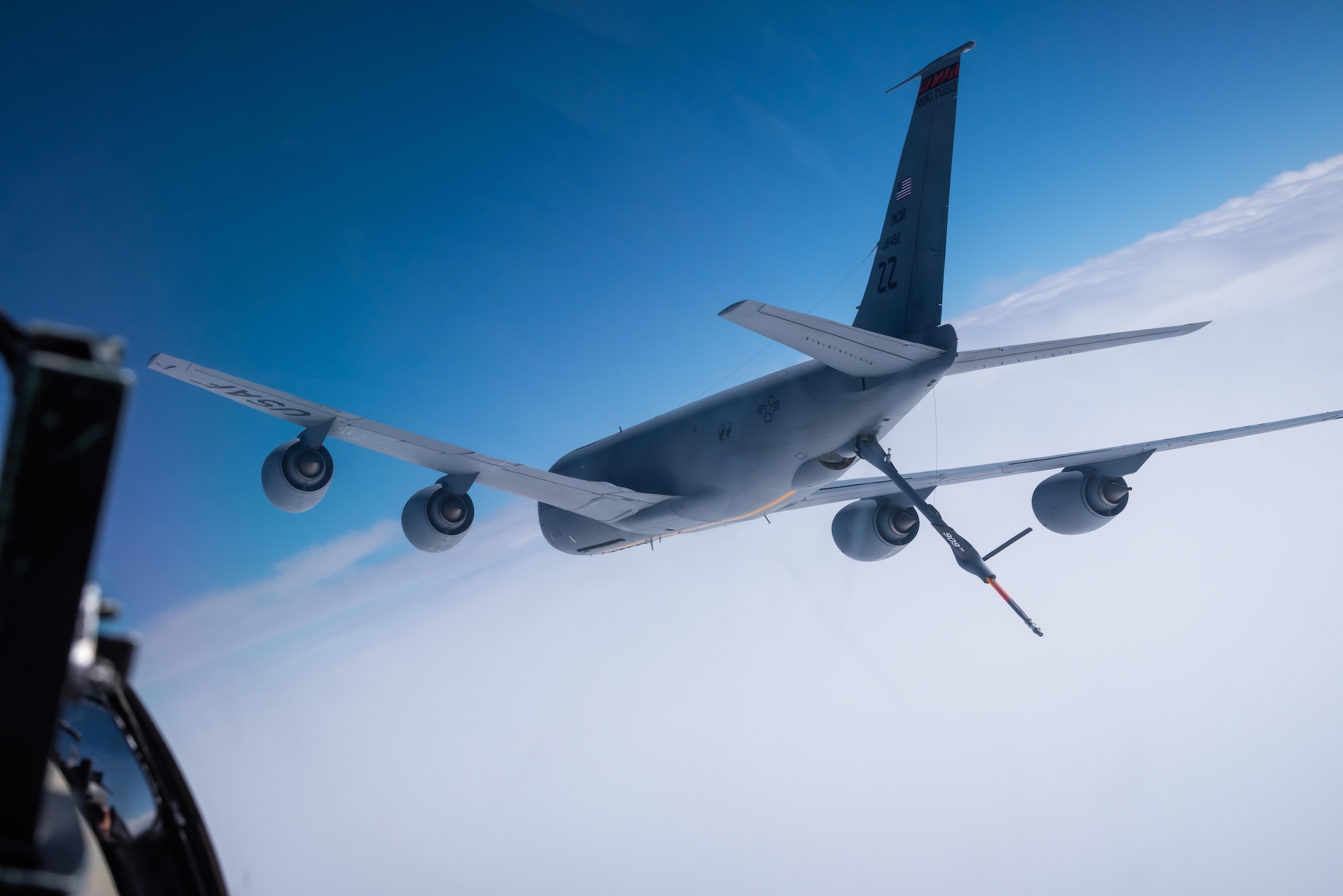 Kadena Eagles Soar Over East China Sea