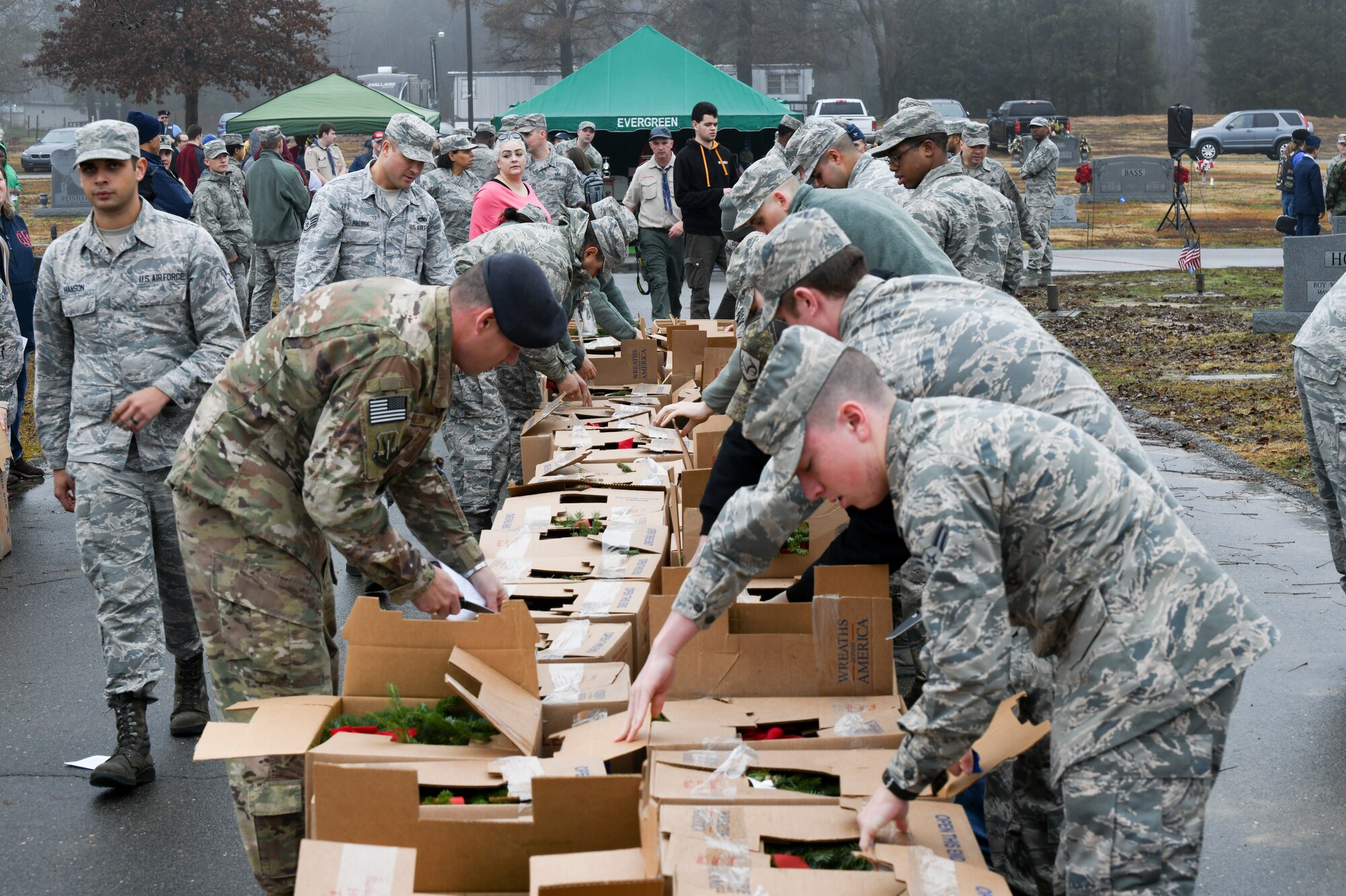 916th ARW Wreaths Across America '18