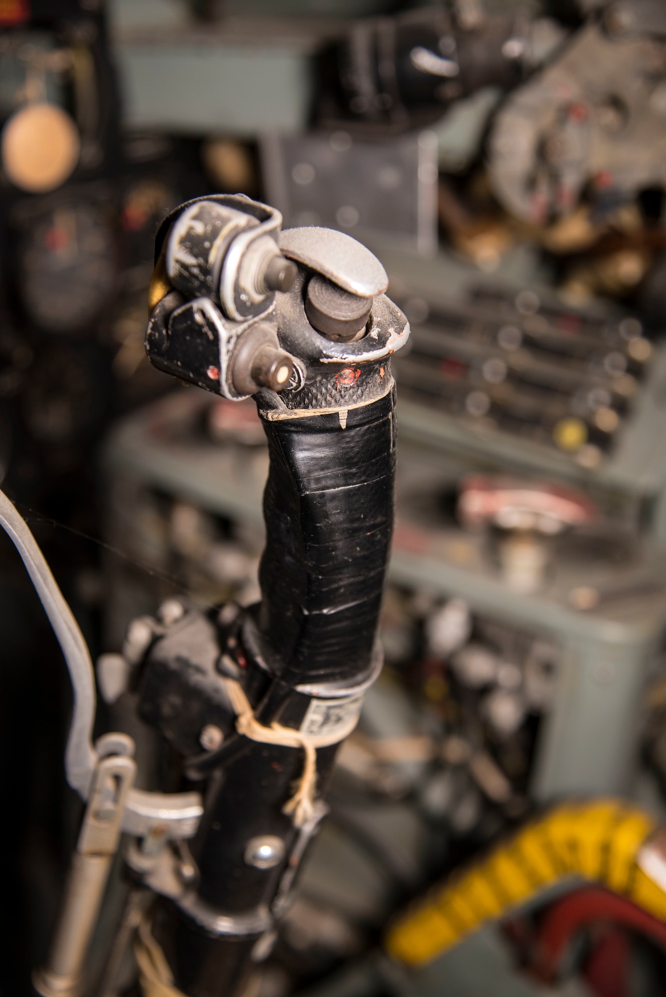 DAYTON, Ohio -- Mikoyan-Gurevich MiG-15 cockpit view in the Korean War Gallery at the National Museum of the United States Air Force. (U.S. Air Force photo by Ken LaRock)