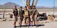 Army Skeet Team stands with their trophy.