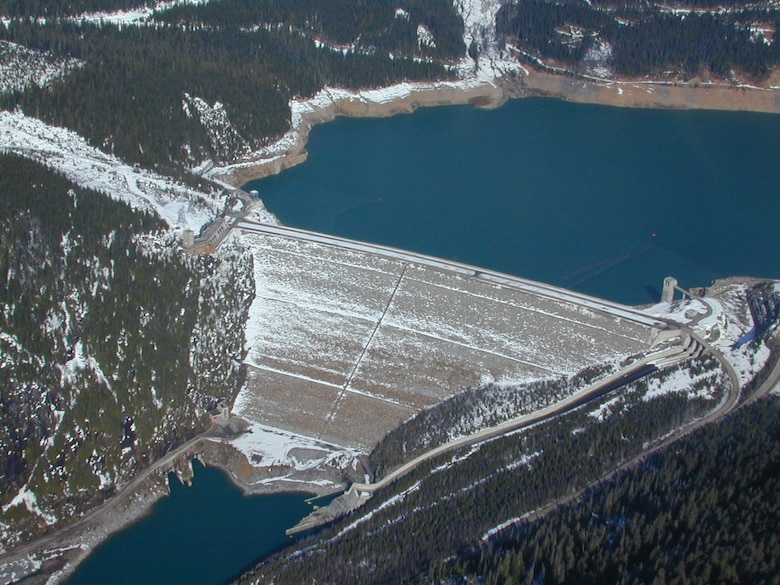 Mica Dam was built in 1973. Mica Dam, which forms Kinbasket Lake was built as one of three Canadian projects under the terms of the 1964 Columbia River Treaty and is operated by BC Hydro.