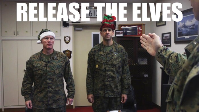 3rd Marine Logistics Group Marines and Sailors wish a happy holidays to all. (Video by Lance Cpl. Jamin M. Powell)