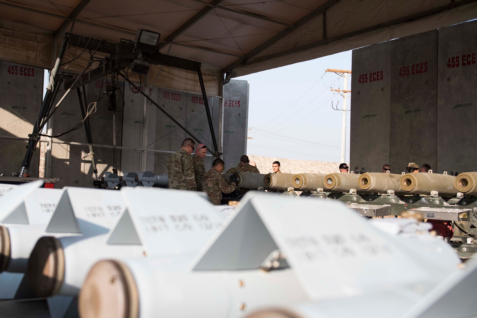 A bomb makes its way through hundreds of hands until it’s ready and fully functional. With each step as critical as the next, those working with explosives say it’s a hazardous yet gratifying experience.