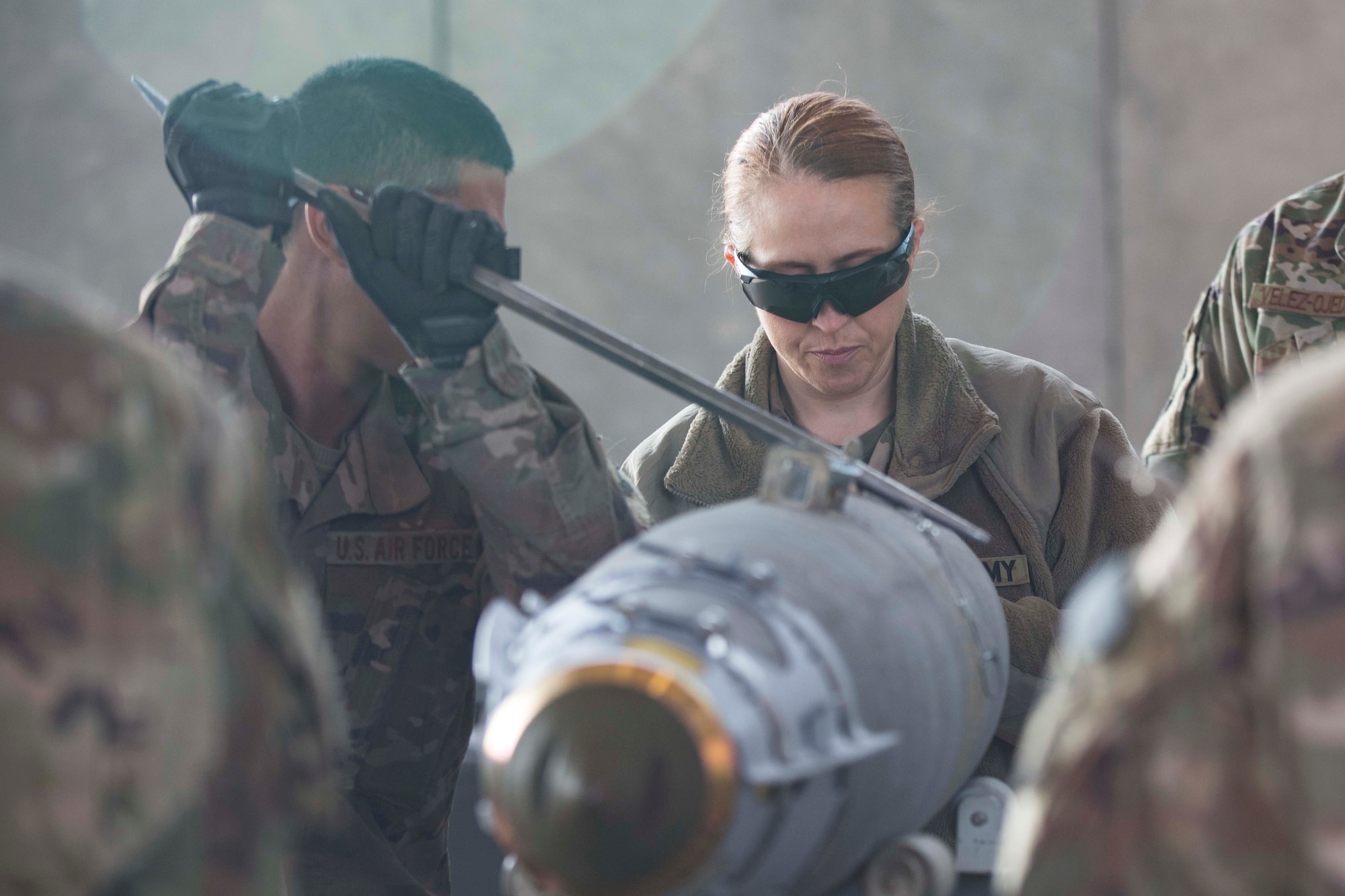 A bomb makes its way through hundreds of hands until it’s ready and fully functional. With each step as critical as the next, those working with explosives say it’s a hazardous yet gratifying experience.