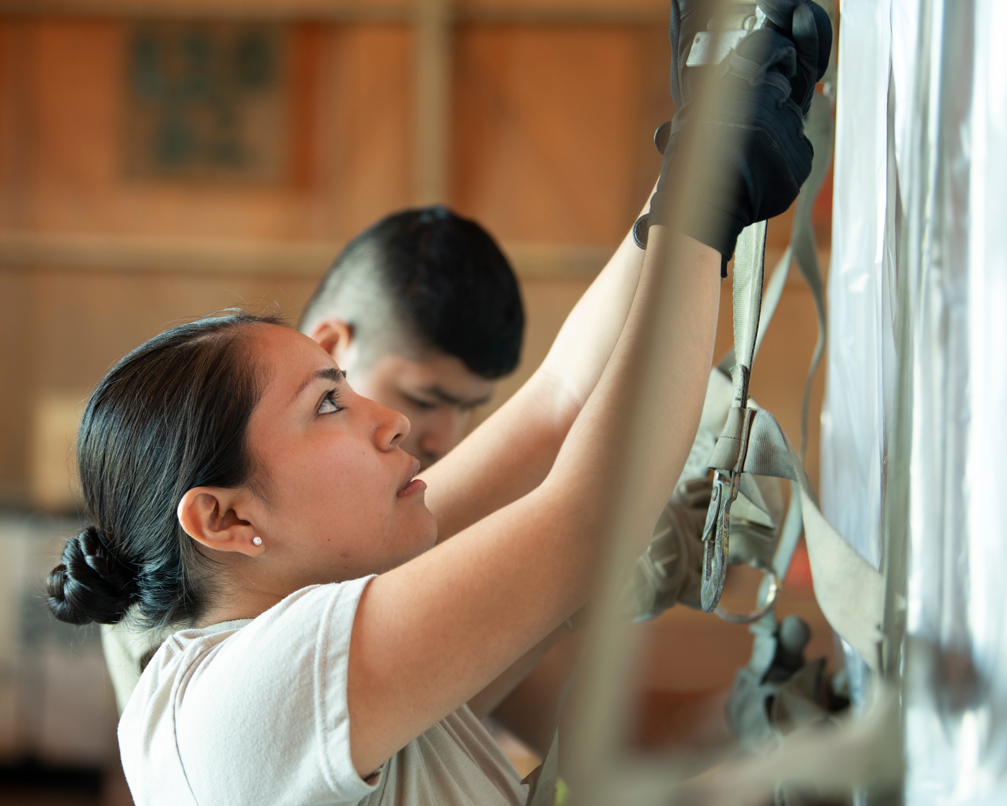 Airman Preparing Pallet