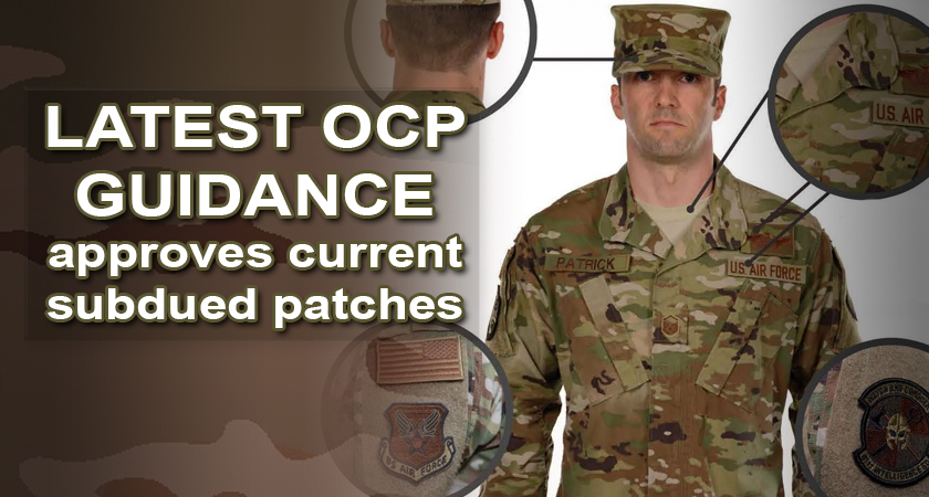 Everything You Need to Know about the New Air Force OCP Patches