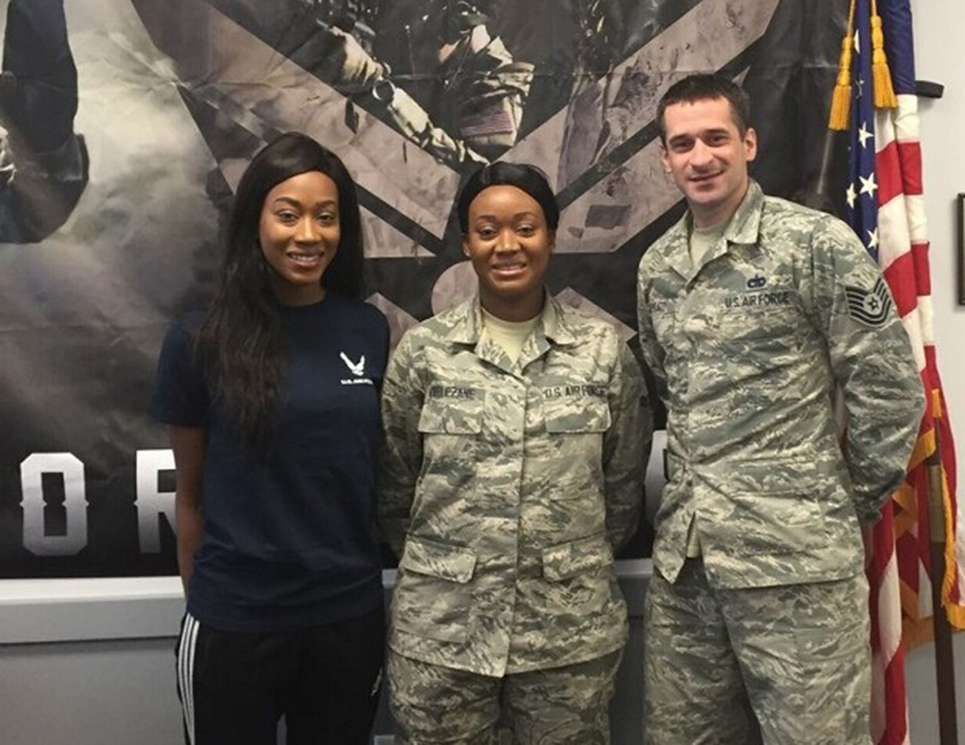 Family joins USAF together