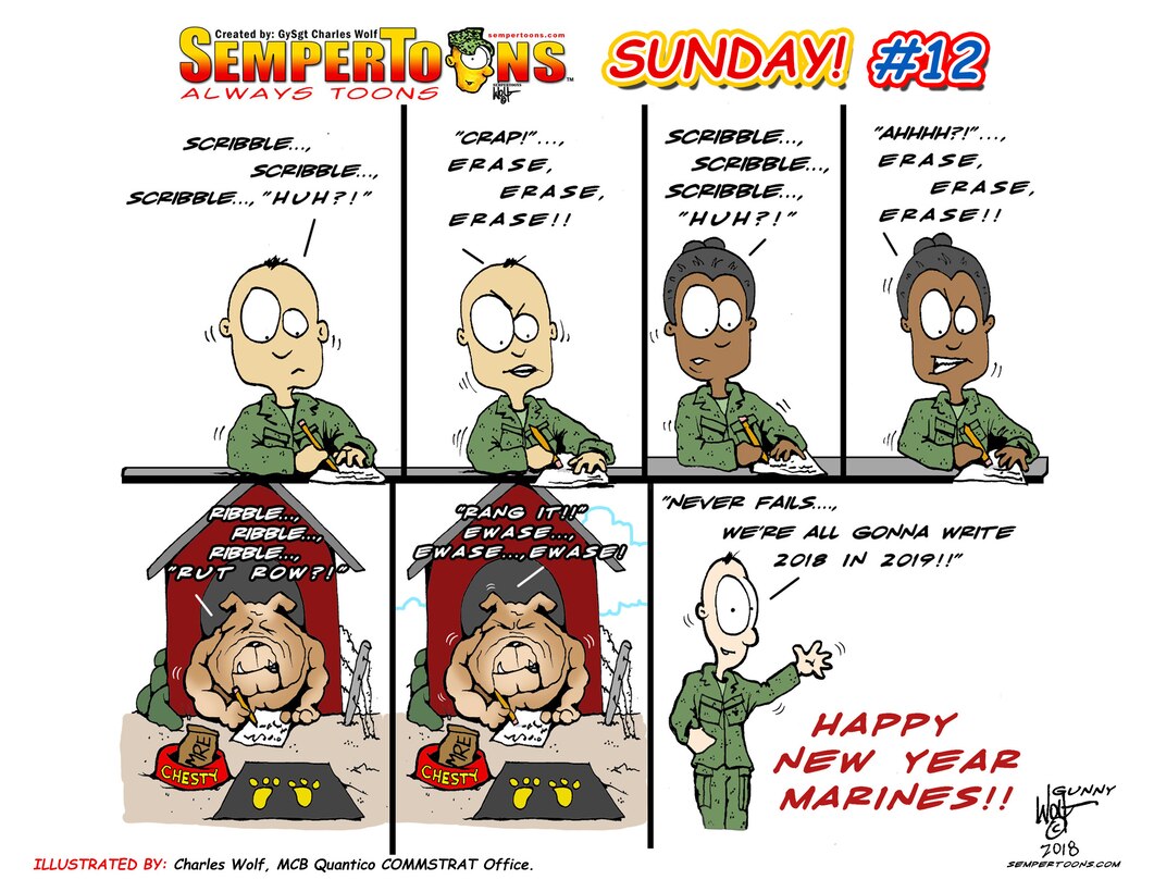 SemperToons #12
Happy New Years!