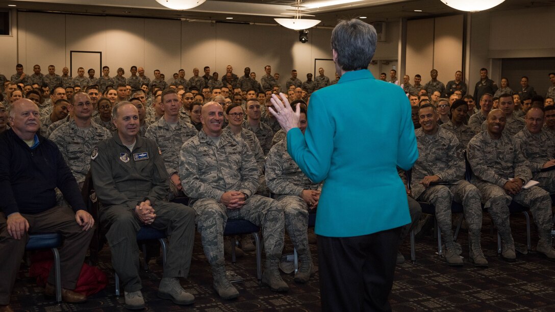 SecAf visits Yokota