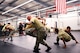 Participants in the Phoenix Raven Qualification Course practice combatives on Ramstein Air Base, Germany, Jan. 29, 2018. Raven instructors assigned to the 421st Combat Training Squadron at Joint Base McGuire-Dix-Lakehurst, New Jersey, formed a mobile training team to conduct the course at Ramstein. (U.S. Air Force photo by Senior Airman Joshua Magbanua)